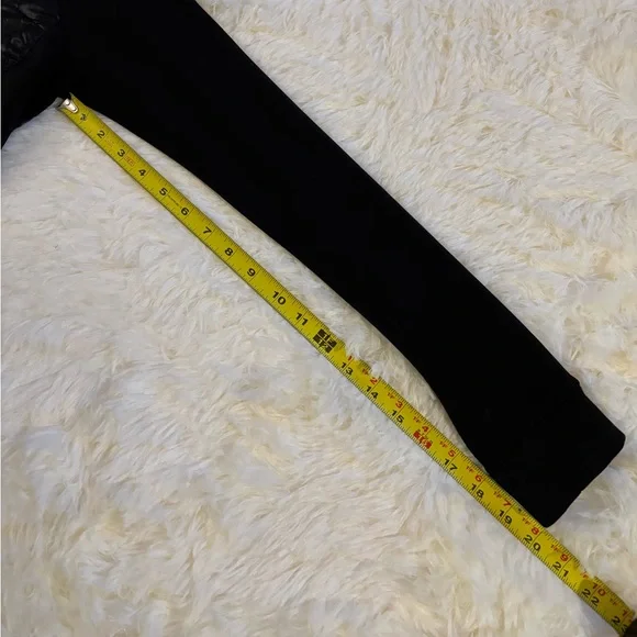 The North Face Quilted Hybrid Jacket Black Full Zip Stretch Sleeves - Picture 7 of 7